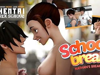 Adult Time, Hentai Sex School - Step-Sibling Rivalry free video