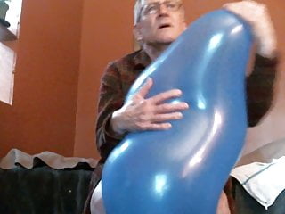 Big Balloon Hump, Pop, Jack And Cum - 2-21 - Balloonbanger free video