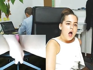 Secretary Masturbating In Her Office While Others Working free video