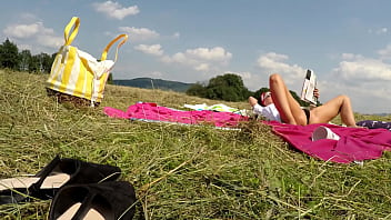 Twister Girls In The Wild T-Shirt And Thong Lace Panties Outdoors free video