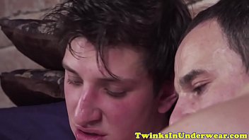 Underwear Twink Massaged By Muscular Masseur free video