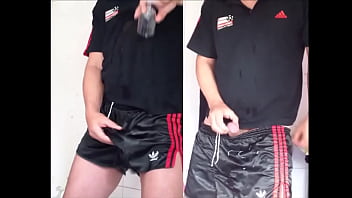 Nylon Satin Shorts Wanking Cumming Cumshot Swallow Bukkake free video