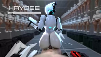 Haydee The Sexy Robot | 3D Porn Parody Clips Compilation free video