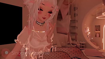 Neko Girlfriend Makes You Sleepy At A Rainy Night - Lewd - Kissing - Meow - Purring Asmr Roleplay free video