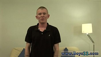 Fat Young Boy Gay Porn Movie Grasping The Base Of His Hard-On free video