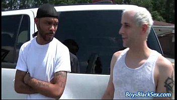 Blacks On Boys - Gay Hardcore Interracial Porn Movie 07 free video