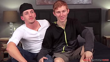 Ginger Twink And Straight Hunk Rimjob And Bareback Anal free video