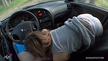 Horny Passenger Sucks Dick While Driving Car And Fucks Driver Pov - Alisa Lovely free video