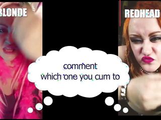 Comment Which One Made You Cum Blonde Or Redhead Straight Version
