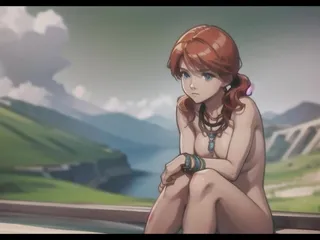 Ai Generated Oerba Dia Vanille (Final Fantasy Xiii) free video