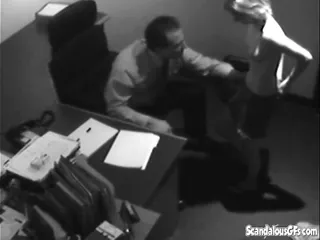 Blonde Secretary Blows Her Boss's Big Dick free video