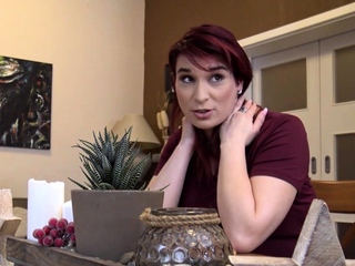Debt4K. Pregnant Jessica Red Needs Money For free video