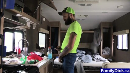 Pervy Stepdad Grabs Twinks Neck And Fucks Him Bareback free video